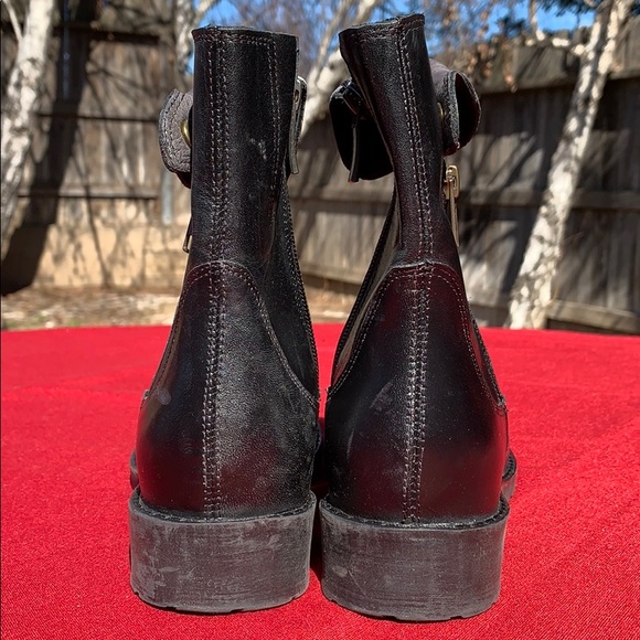 Jafa 2122 Contrast Ankle Boots Black Size 37 - Picture 6 of 10